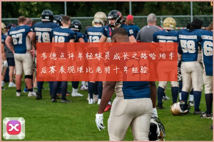韦德点评年轻球员成长之路哈珀季后赛表现堪比老将十年经验